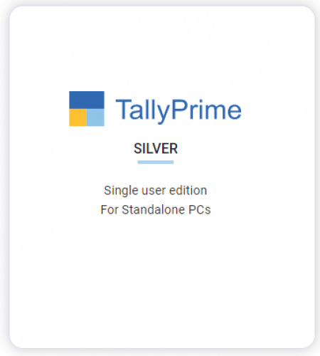 Tally PRIME SILVER( SINGLE USER )